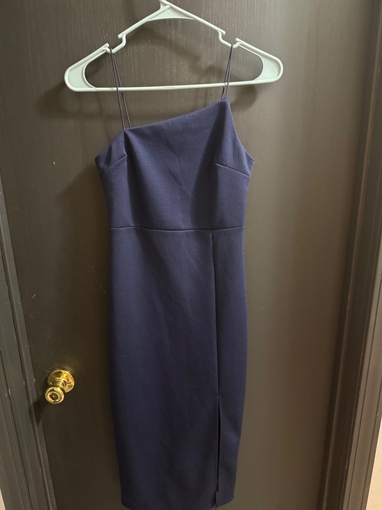 Dresses & Skirts - Women’s Navy Spaghetti-Strap Midi Dress